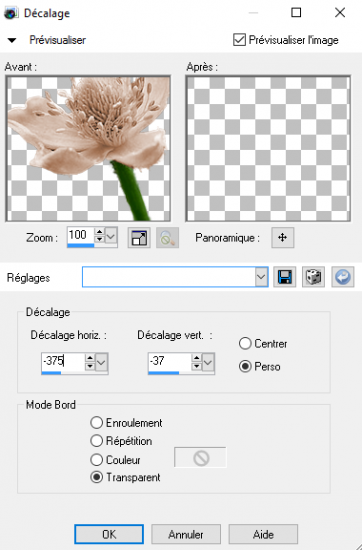 Decalage fleur 2
